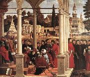 CARPACCIO, Vittore Disputation of St Stephen  fgh oil painting